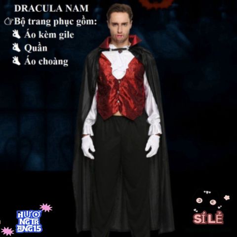 Bộ Trang Phục Halloween Cương Thi Hắc Bạch và Diêm Vương Dành Cho Người Lớn - Thời Trang Hóa Trang Bí Ẩn, Độc Đáo, Phù Hợp Cho Sự Kiện Cosplay