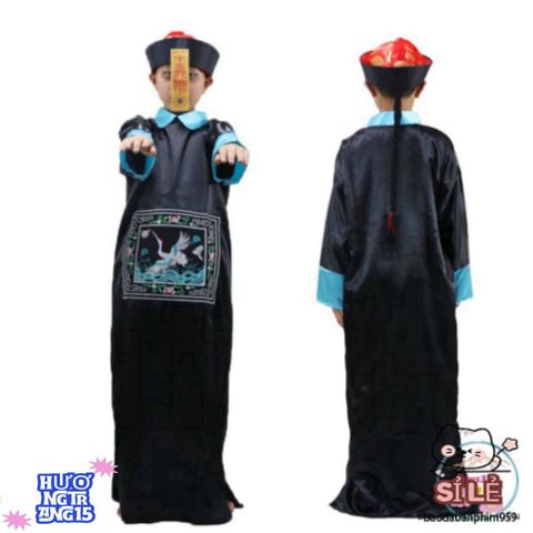 Bộ Trang Phục Hóa Trang Cương Thi Halloween - Đồ Hóa Trang Kinh Dị Độc Đáo Dành Cho Tiệc Cosplay và Lễ Hội