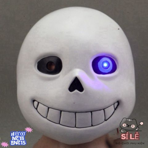 Mặt Nạ Mắt Xanh Sans - Phụ Kiện Hóa Trang Từ Game Undertale Cho Halloween và Lễ Hội - Độc Đáo và Hấp Dẫn