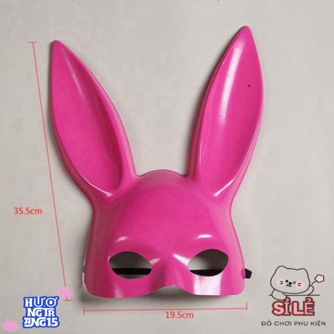 Mặt Nạ Thỏ Halloween Cao Cấp - Phụ Kiện Cosplay Dễ Thương Cho Tiệc Hóa Trang và Sự Kiện Biểu Diễn