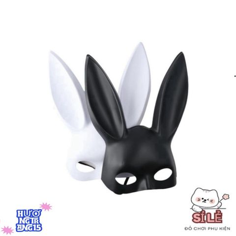 Mặt Nạ Thỏ Halloween Cao Cấp - Phụ Kiện Cosplay Dễ Thương Cho Tiệc Hóa Trang và Sự Kiện Biểu Diễn