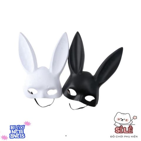 Mặt Nạ Thỏ Halloween Cao Cấp - Phụ Kiện Cosplay Dễ Thương Cho Tiệc Hóa Trang và Sự Kiện Biểu Diễn