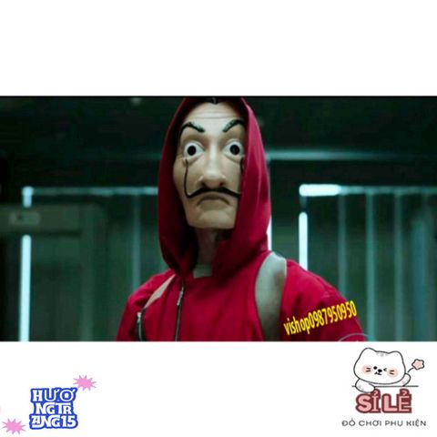 Mặt Nạ Nữ Hoàng Salvador Dali - Money Heist Hóa Trang Halloween Độc Đáo, Phụ Kiện Thời Trang Tuyệt Vời Cho Mọi Dịp