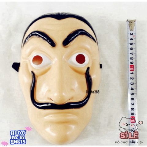 Mặt Nạ Halloween Salvador Dali La Casa De Papel - Phụ Kiện Hóa Trang Độc Đáo Cho Tiệc Tùng và Sự Kiện Kịch Nghệ Thuật