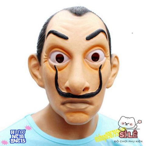 Mặt Nạ Halloween Salvador Dali La Casa De Papel - Phụ Kiện Hóa Trang Độc Đáo Cho Tiệc Tùng và Sự Kiện Kịch Nghệ Thuật