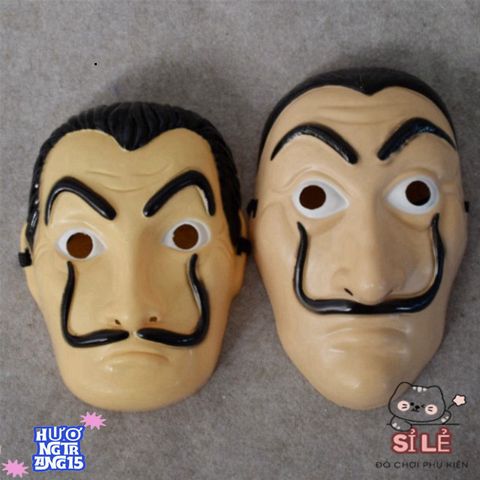 Mặt Nạ Halloween Salvador Dali La Casa De Papel - Phụ Kiện Hóa Trang Độc Đáo Cho Tiệc Tùng và Sự Kiện Kịch Nghệ Thuật