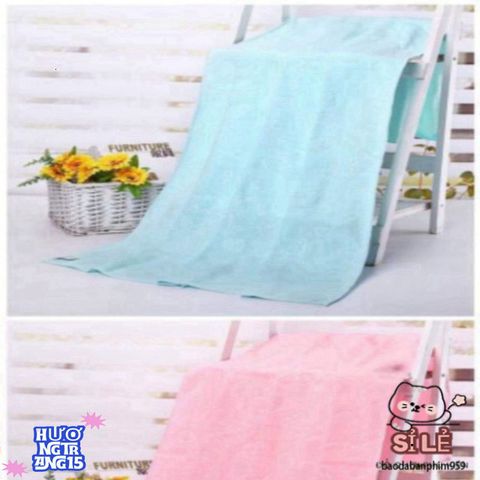 Khăn Tắm Nhật Bản Cao Cấp 140x70cm - Siêu Mềm Mại, Thấm Nước Tốt, Thiết Kế Đẹp - Sự Lựa Chọn Tuyệt Vời Cho Gia Đình