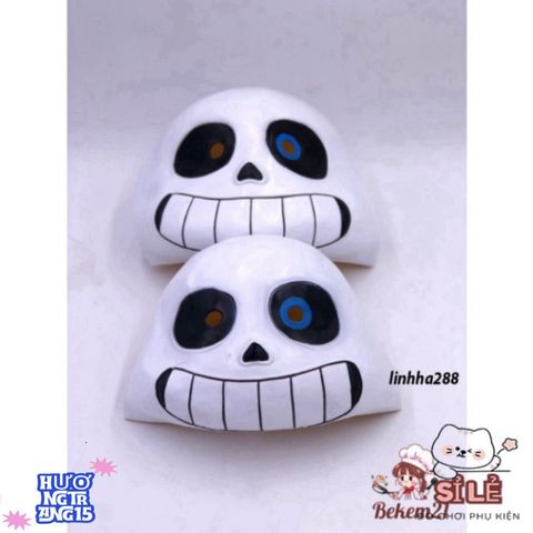 Mặt Nạ Papyrus Cosplay Legend of the Sans - Phụ Kiện Hóa Trang Halloween 3D Cho Fan Game, Chất Liệu Latex An Toàn