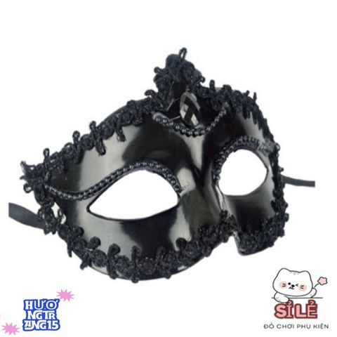 Mặt Nạ Dự Tiệc Vũ Hội Nửa Mặt Quyến Rũ - Phụ Kiện Hóa Trang Halloween & Trung Thu Sang Trọng, Phong Cách Quý Tộc