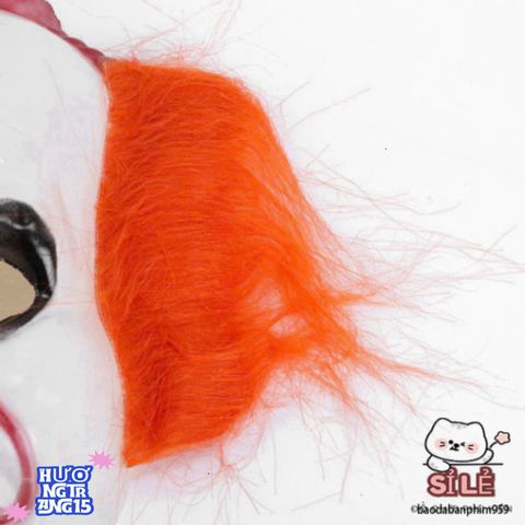Mặt Nạ Hề Ma Quái Pennywise IT 2024 - Đồ Chơi Halloween Độc Đáo Dành Cho Fan Kinh Dị