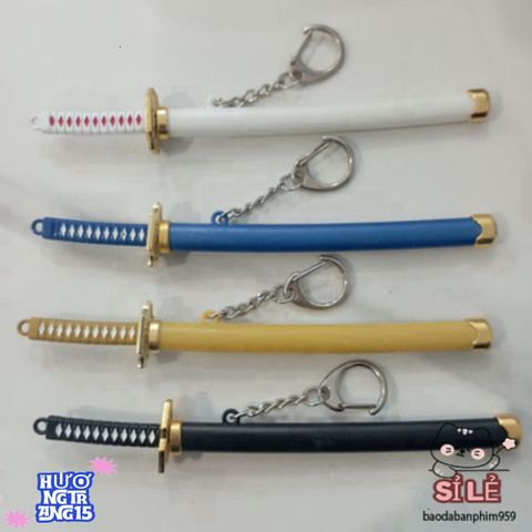 Móc Khóa Kiếm Katana Zoro - One Piece Anime Chất Liệu Hợp Kim Không Gỉ, Món Quà Thú Vị cho Người Hâm Mộ