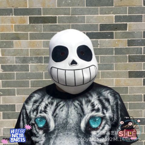 Mặt Nạ Hóa Trang Cosplay Nhân Vật Papyrus - Phụ Kiện Halloween Độc Đáo từ Game Legend Of The Sans, Thích Hợp Cho Tiệc Hóa Trang