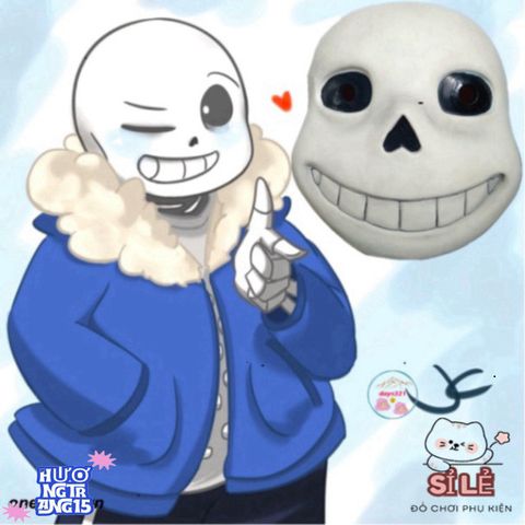 Mặt Nạ Hóa Trang Cosplay Nhân Vật Papyrus - Phụ Kiện Halloween Độc Đáo từ Game Legend Of The Sans, Thích Hợp Cho Tiệc Hóa Trang