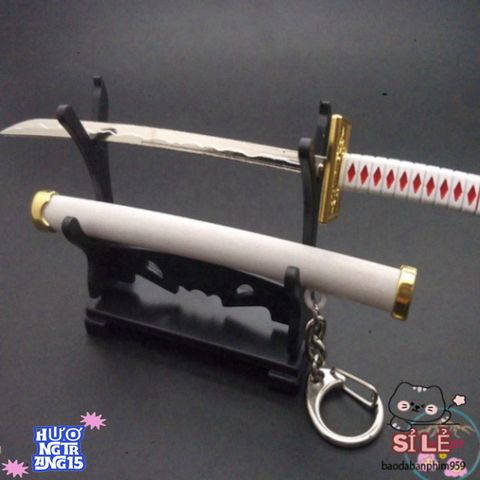 Móc Khóa Katana Zoro Law One Piece 16cm - Phụ Kiện Anime Chất Lượng, Thiết Kế Độc Đáo, Quà Tặng Thích Hợp cho Fan Hâm Mộ