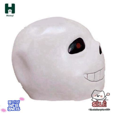 Mặt Nạ Toàn Đầu Undertale Sans Cho Halloween - Phụ Kiện Hóa Trang Nam Nữ, Lý Tưởng Cho Tiệc & Lễ Hội Mardi Gras