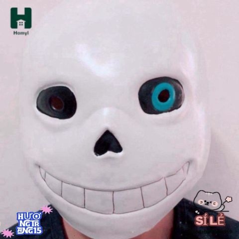 Mặt Nạ Toàn Đầu Undertale Sans Cho Halloween - Phụ Kiện Hóa Trang Nam Nữ, Lý Tưởng Cho Tiệc & Lễ Hội Mardi Gras