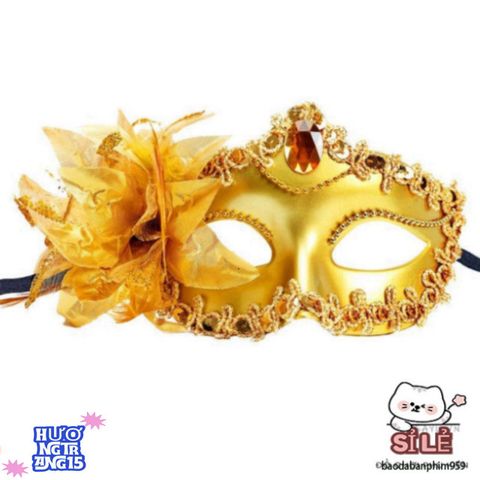 Mặt Nạ Lông Vũ Nghệ Thuật Dành Cho Tiệc Cưới – Mặt Nạ Đính Kim Cương Giả Thời Trang Cho Lễ Hội & Biểu Diễn