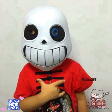 Mặt Nạ Cosplay Papyrus - Phụ Kiện Halloween Đầy Ấn Tượng Từ Game Legend Of The Sans, Chất Liệu Cao Su Tốt Nhất