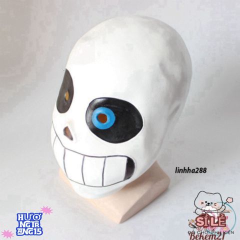 Mặt Nạ Cosplay Papyrus - Phụ Kiện Halloween Đầy Ấn Tượng Từ Game Legend Of The Sans, Chất Liệu Cao Su Tốt Nhất