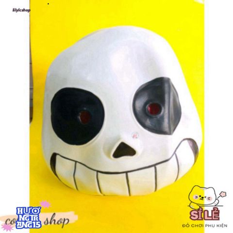 Mặt Nạ Mắt Xanh Sans - Phụ Kiện Thời Trang Game Undertale Cho Bữa Tiệc Hóa Trang & Cosplay