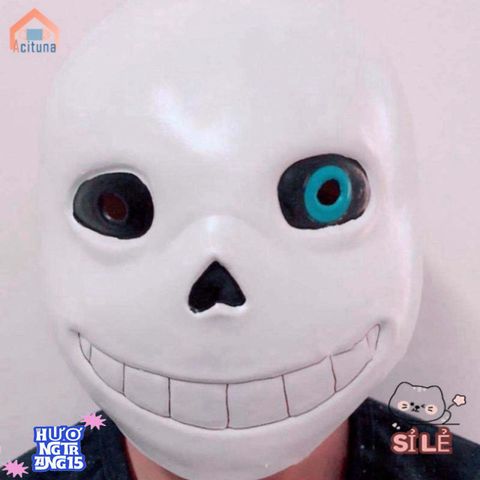 Mặt Nạ Cosplay Undertale Sans - Phụ Kiện Hóa Trang Độc Đáo Cho Tiệc Tùng, Lễ Hội Và Sự Kiện Nghệ Thuật