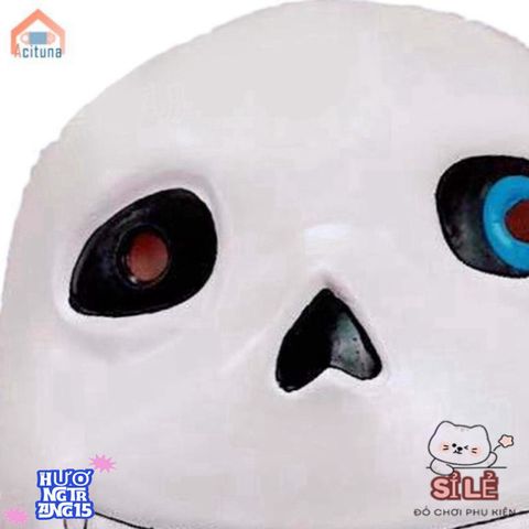 Mặt Nạ Cosplay Undertale Sans - Phụ Kiện Hóa Trang Độc Đáo Cho Tiệc Tùng, Lễ Hội Và Sự Kiện Nghệ Thuật