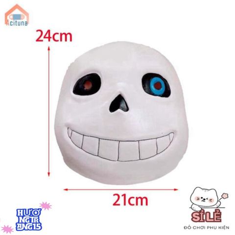 Mặt Nạ Cosplay Undertale Sans - Phụ Kiện Hóa Trang Độc Đáo Cho Tiệc Tùng, Lễ Hội Và Sự Kiện Nghệ Thuật