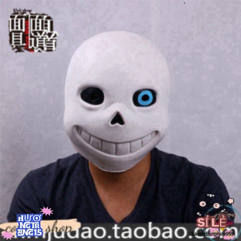 Mặt Nạ Mắt Xanh Undertale Sans - Phụ Kiện Hóa Trang Độc Đáo Cho Game Thủ, Thể Hiện Phong Cách Hacker Ngầu Mỗi Dịp Halloween