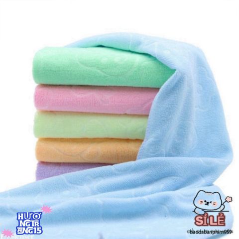Khăn Thấm Hút Đa Năng Nhật Bản 35x75cm - Siêu Êm Ái, An Toàn Cho Làn Da, Chất Liệu Polyester Cao Cấp, Thư Giãn Hoàn Hảo