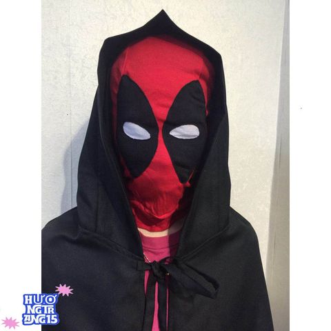 Khẩu Trang Deadpool Siêu Anh Hùng - Mặt Nạ Biến Hình Chất Liệu Cotton Dành Cho Người Lớn