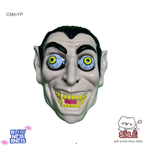 Mặt Nạ Halloween Ma Cà Rồng Thực Tế - Đạo Cụ Kinh Dị Hoành Tráng Cho Bữa Tiệc Hóa Trang Rùng Rợn