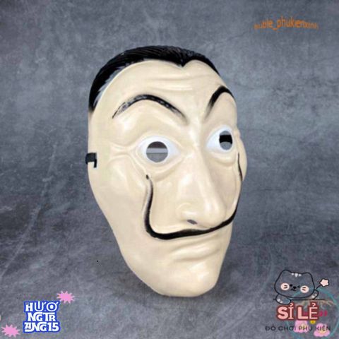 Mặt Nạ Queen Salvador Dali - Hóa Trang Độc Đáo Từ Money Heist Cho Halloween Và Bữa Tiệc Hóa Trang Bí Ẩn