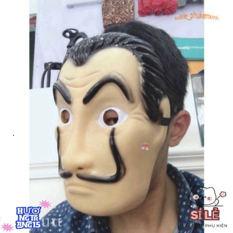 Mặt Nạ Queen Salvador Dali - Hóa Trang Độc Đáo Từ Money Heist Cho Halloween Và Bữa Tiệc Hóa Trang Bí Ẩn
