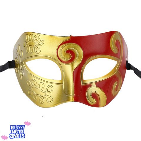 Mặt Nạ Nửa Mặt PVC Độc Đáo - Đạo Cụ Ngụy Trang Hoàn Hảo Dành Cho Tiệc, Halloween, Hóa Trang - Quà Tặng Thú Vị