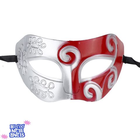 Mặt Nạ Nửa Mặt PVC Độc Đáo - Đạo Cụ Ngụy Trang Hoàn Hảo Dành Cho Tiệc, Halloween, Hóa Trang - Quà Tặng Thú Vị