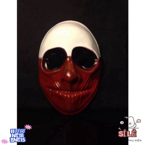 Mặt Nạ Chú Hề Payday - Hóa Trang Halloween Độc Đáo, Phỏng Theo Bộ Phim Vụ Cướp Huyền Thoại - Thích Hợp Cho Tiệc Tùng và Sự Kiện
