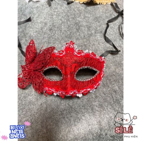 Mặt Nạ Hóa Trang Nửa Mặt Quý Tộc - Phụ Kiện Sang Trọng Cho Tiệc Tùng, Lễ Hội, Hóa Trang Độc Đáo, Thời Trang Nghệ Thuật