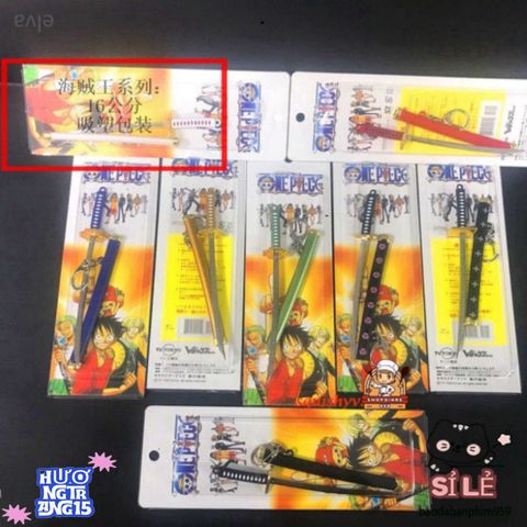 Móc Khóa Mini Samurai One Piece - Phụ Kiện Keychain Anime Chất Liệu Kim Loại Cao Cấp - Quà Tặng Độc Đáo Cho Fan Manga