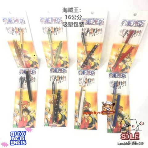 Móc Khóa Mini Samurai One Piece - Phụ Kiện Keychain Anime Chất Liệu Kim Loại Cao Cấp - Quà Tặng Độc Đáo Cho Fan Manga
