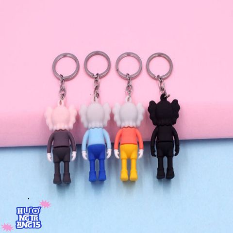 Móc Khóa Nghệ Thuật KAWS Độc Đáo - Phụ Kiện Thời Trang Nhiều Màu, Quà Tặng Độc Lạ Cho Người Yêu Nghệ Sĩ