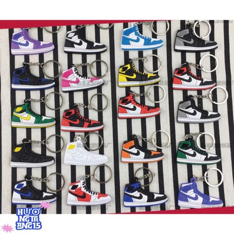 Móc Khóa Thể Thao Jordan 1 - Phụ Kiện Giày Thời Trang Chất Lượng Cao, Gói Cẩn Thận