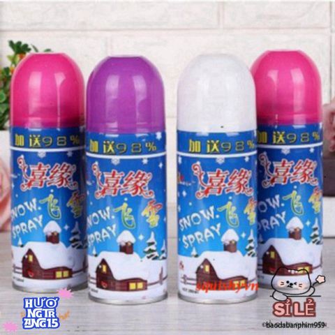Bình Xịt Tuyết GDFG374 - Trang Trí Lễ Hội Rực Rỡ, Tạo Hiệu Ứng Tuyết Rơi An Toàn Cho Tiệc Sinh Nhật, Cưới Hỏi, Sự Kiện Đặc Biệt
