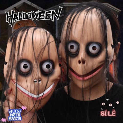Mặt Nạ Ma Nữ Tóc Dài Rùng Rợn - Trang Trí Halloween Kinh Dị Hoàn Hảo Cho Bữa Tiệc Và Trò Đùa