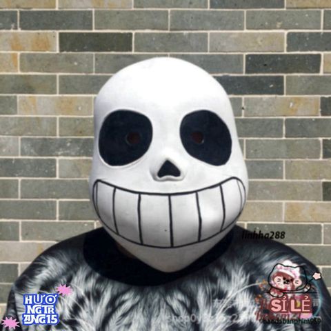 Mặt Nạ Hóa Trang Papyrus - Phụ Kiện Cosplay Undertale Sans - Halloween Ấn Tượng và Độc Đáo