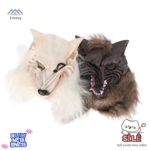 Mặt Nạ Sói Halloween và Găng Tay Cosplay Kinh Dị - Phụ Kiện Tiệc Hóa Trang Độc Đáo cho Lễ Hội
