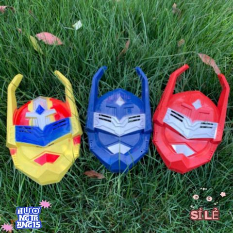 Mặt Nạ Hề Mũ Cam - Phụ Kiện Hóa Trang Halloween và Trung Thu Cho Trẻ Em - Đồ Chơi Sinh Nhật Thú Vị 20x15cm
