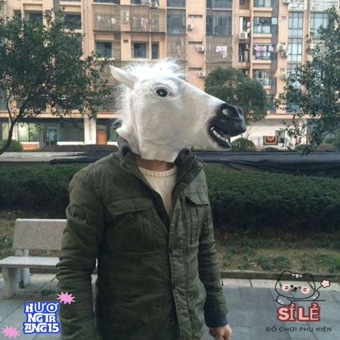 Mặt Nạ BoJack Horseman Dalton - Phụ Kiện Cosplay Ngựa Độc Đáo Dành Cho Nam Nữ - Hoàn Hảo Cho Halloween Và Tiệc Hóa Trang