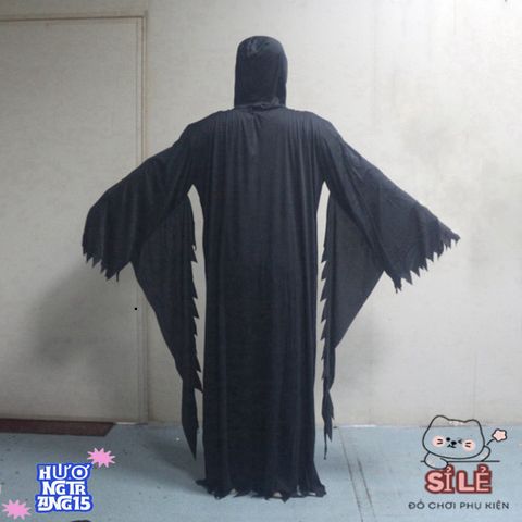 Mặt Nạ Grimace Đen Trắng Halloween - Phụ Kiện Hóa Trang Rùng Rợn Cho Tiệc Tùng và Sinh Nhật