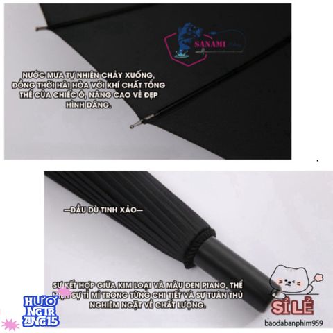 Ô Dù Nhật Bản Kiếm Katana - Dù Che Nắng, Che Mưa Độc Đáo, Siêu Bền, Phong Cách Samurai, Đề Xuất Quà Tặng Thú Vị