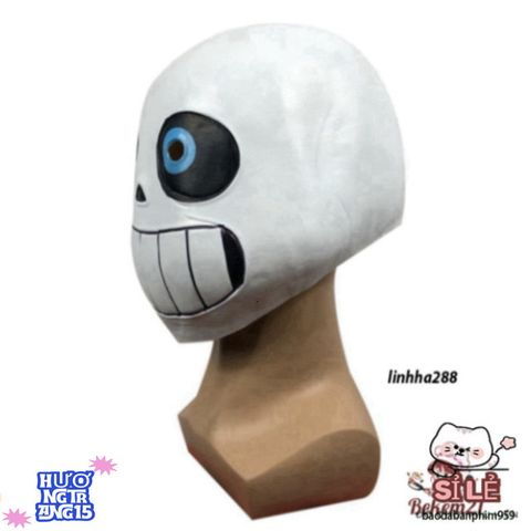 Mặt Nạ Hóa Trang Sans - Mặt Nạ Hero Papyrus Game Legend Of The Sans - Phụ Kiện Cosplay Độc Đáo Cho Fan Và Tiệc Halloween